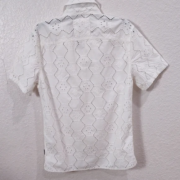 Hollister White Men's Shirt - Picture 10 of 16